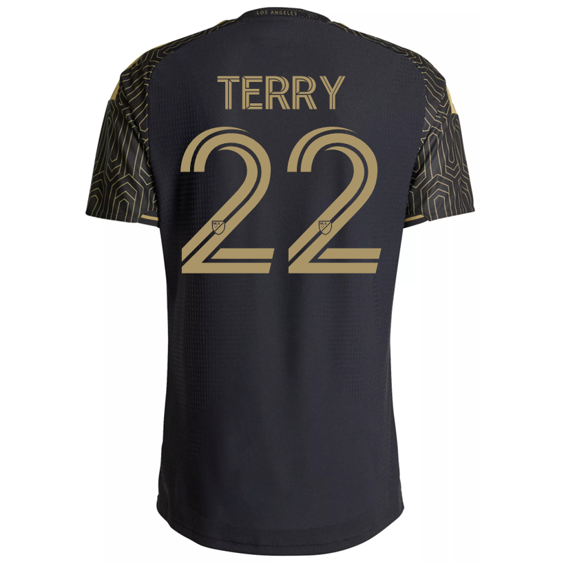 adidas Men's Terry  LAFC Authentic Match Home Jersey 26/27 (Black/Gold)