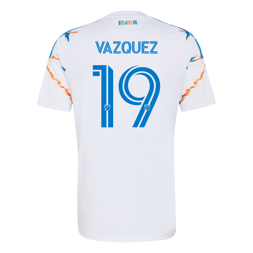 adidas Men's Vazquez San Diego FC 26/27 Away Replica Jersey (White)