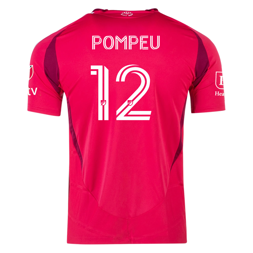 adidas Célio Pompeu St. Louis FC Authentic Home Jersey 25/26 (Power Pink)