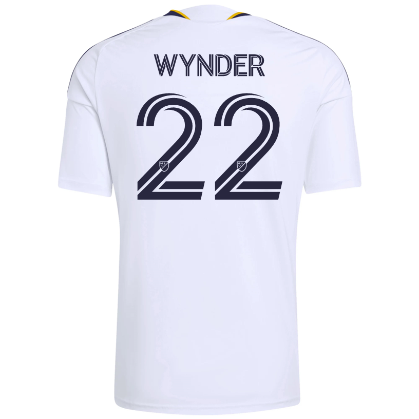 adidas Men's Wynder  LA Galaxy Home Replica Jersey 26/27 (White)