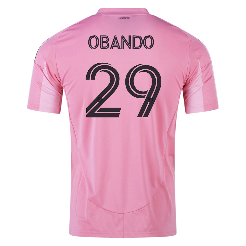 adidas Allen Obando Inter Miami CF Home Jersey 25/26 (Easy Pink)