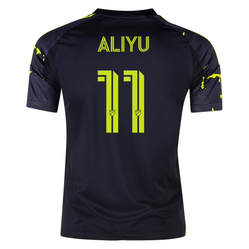 adidas Columbus Crew Ibrahim Aliyu Away Jersey 25/26 (Black/Yellow)