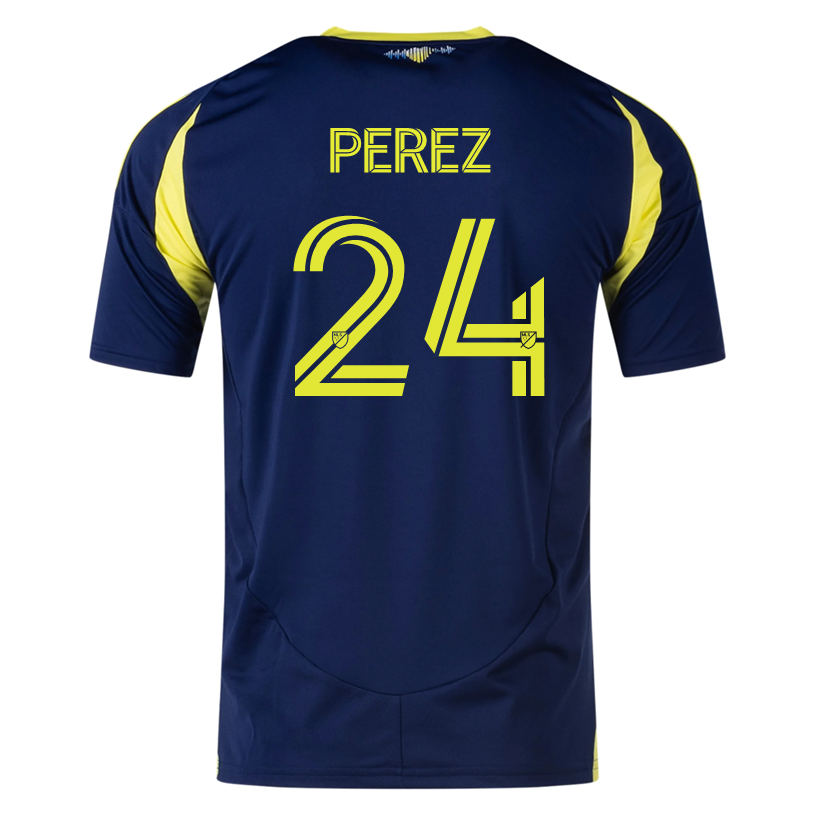 adidas Nashville Jonathan Pérez Away Jersey 25/26 (Tena Blue)