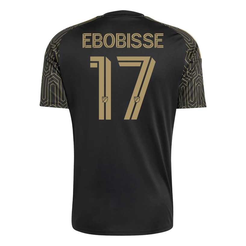 adidas Men's Ebobisse LAFC Replica Home Jersey 26/27 (Black/Gold)