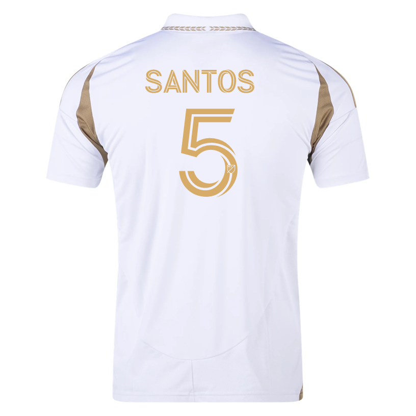 adidas Marlon Santos LAFC Away Jersey 25/26 (White/Gold)