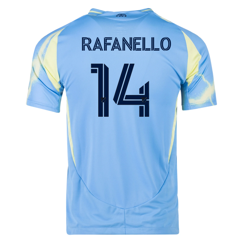 adidas Philadelphia Union Jeremey Rafanello Authentic Away Jersey 25/26 (Blue/Yellow)