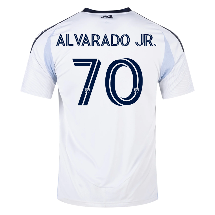 adidas Alejandro Alvarado Jr. San Diego FC Away Jersey 25/26 (White)