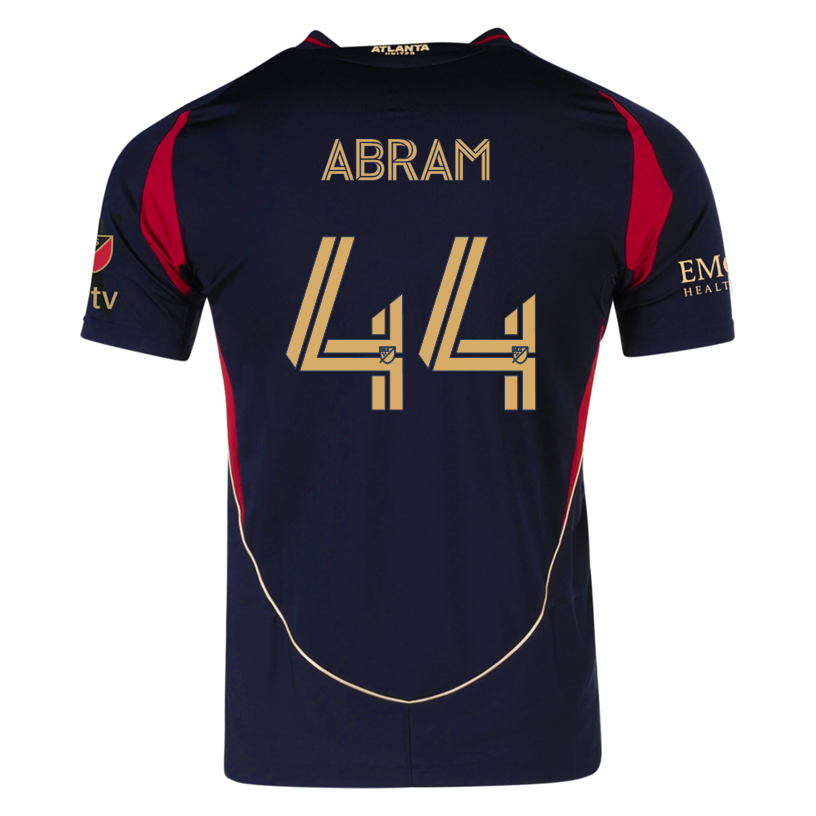 adidas Luis Abram Atlanta United Authentic Home Jersey w/ MLS Patches 25/26 (Red/Black)