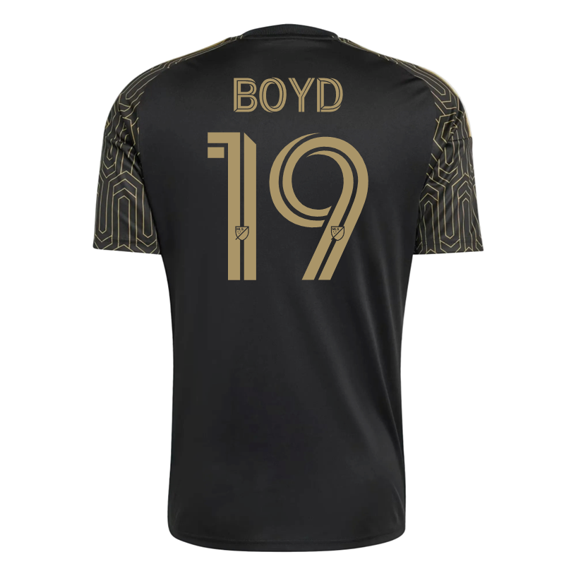 adidas Men's Boyd LAFC Replica Home Jersey 26/27 (Black/Gold)
