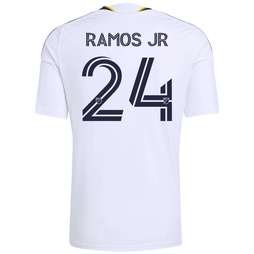 adidas Men's Ramos JR  LA Galaxy Home Replica Jersey 26/27 (White)