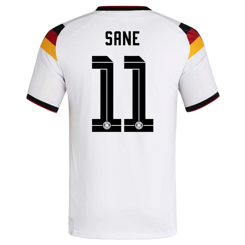 adidas Men's Sane Germany Authentic Home World Cup Jersey 2026 (White/Black)