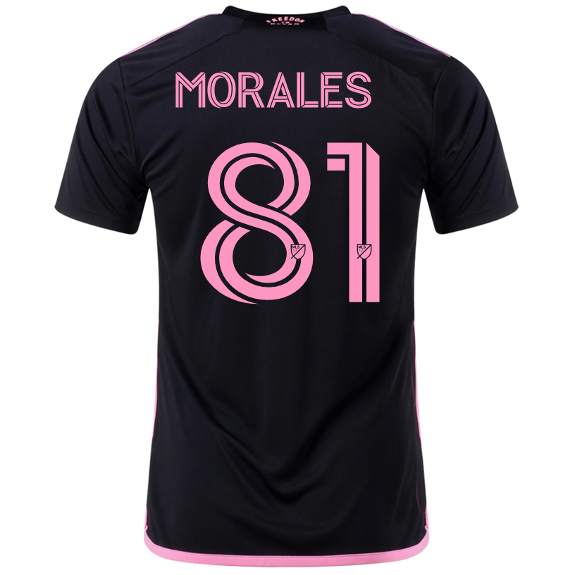 adidas Santiago Morales Inter Miami Away Jersey 23/24 (Black/True Pink)