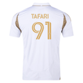adidas Nkosi Tafari LAFC Away Jersey 25/26 (White/Gold)