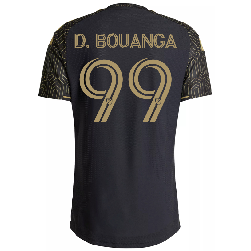 adidas Men's D. Bouanga LAFC Authentic Match Home Jersey 26/27 (Black/Gold)