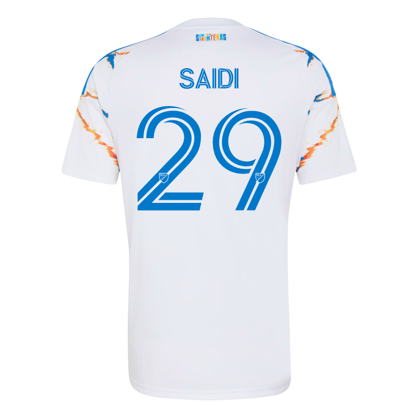 adidas Men's Saidi San Diego FC 26/27 Away Replica Jersey (White)