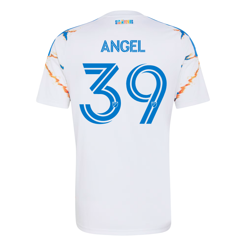 adidas Men's Angel San Diego FC 26/27 Away Replica Jersey (White)