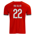 PUMA Men's Portugal Rui Silva Home World Cup 2026 Soccer Jersey (Club Red/Green Lagoon)