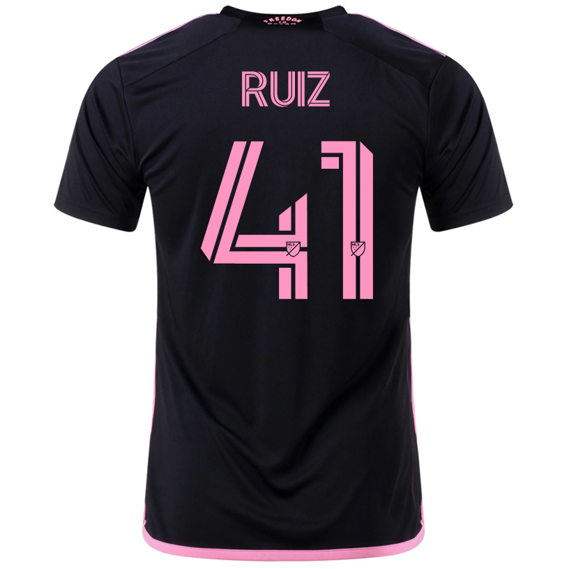 adidas David Ruíz Inter Miami Away Jersey 23/24 (Black/True Pink)