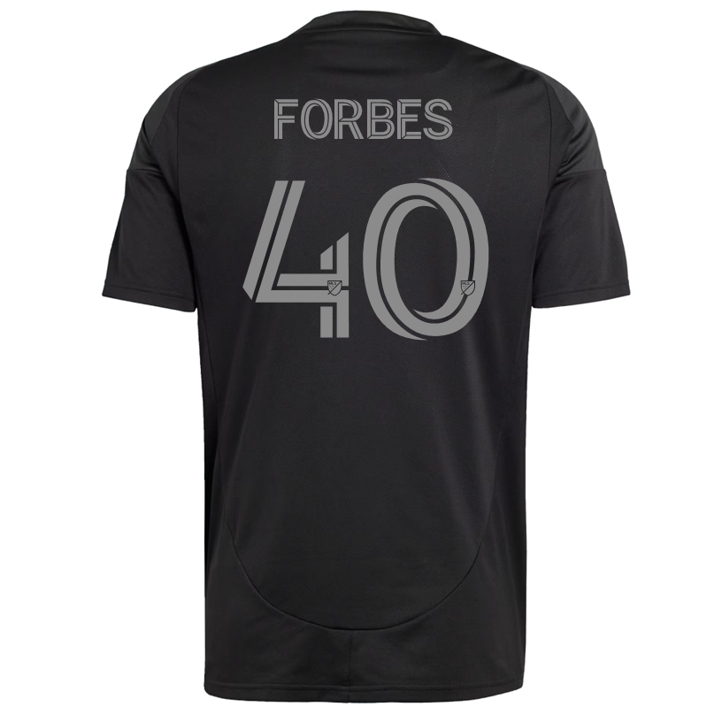 adidas Jahlane Forbes Charlotte FC Away Jersey 25/26 (Black)