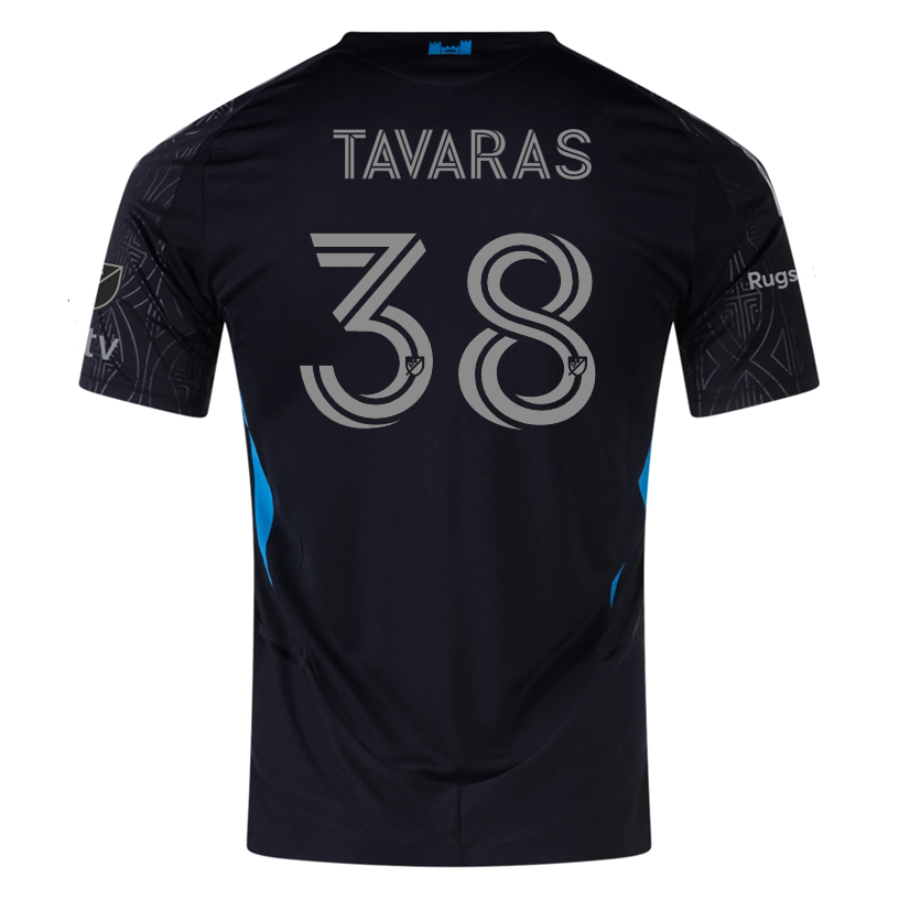 adidas Iuri Tavares Charlotte FC Authentic Away Jersey 25/26 (Black)