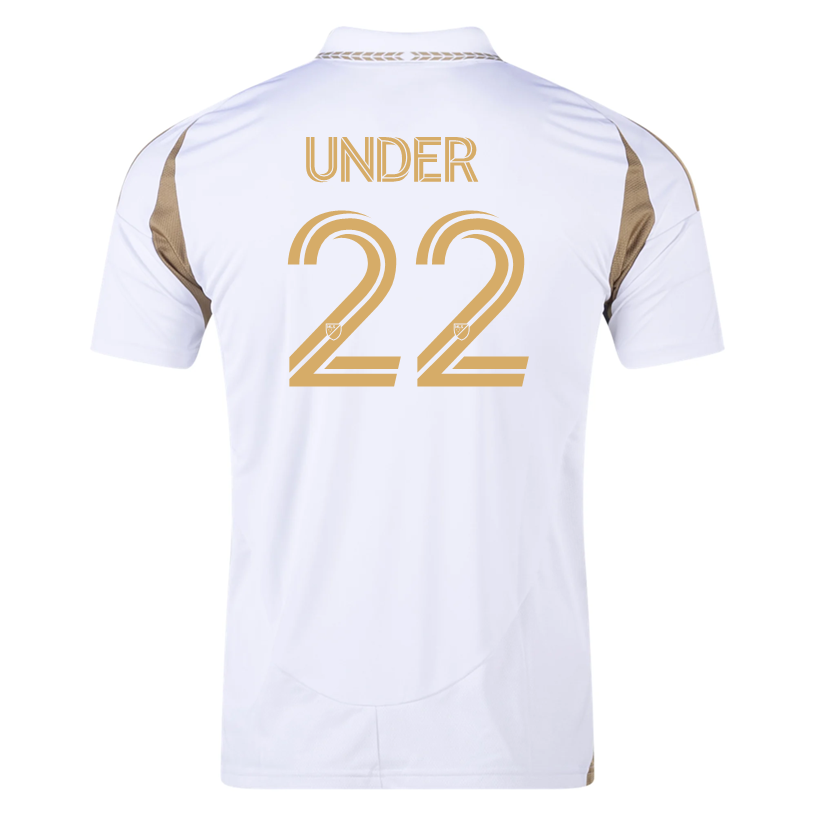 adidas Cengiz Ünder LAFC Away Jersey 25/26 (White/Gold)