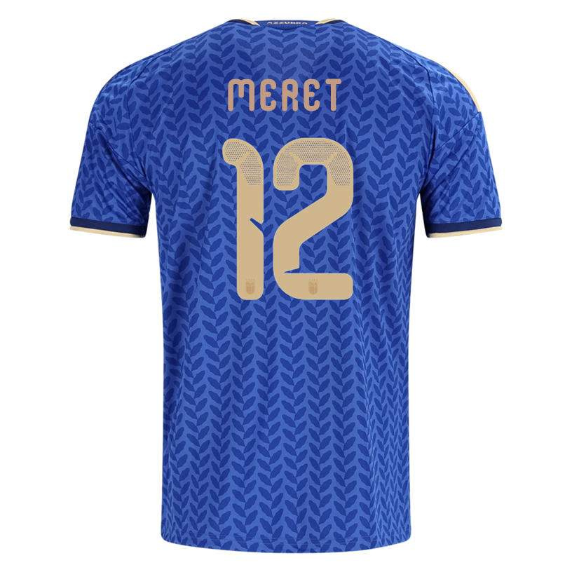 adidas Men's Meret Italy Home Replica Jersey 2026 (Bold Blue)