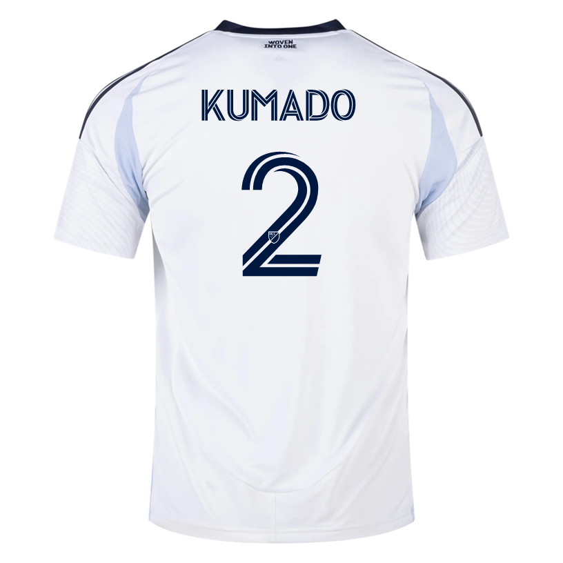 adidas Willy Kumado San Diego FC Away Jersey 25/26 (White)