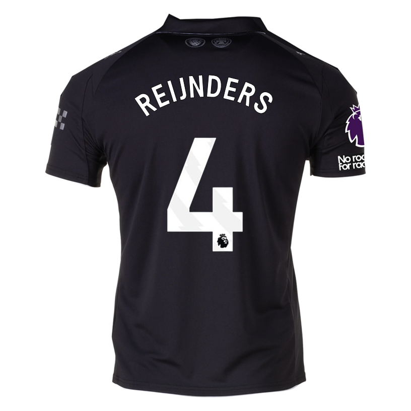 Puma Reijnders  Men&#39;s Manchester City Away Jersey 25/26 w/ NRFR + EPL Patches (Puma Black)
