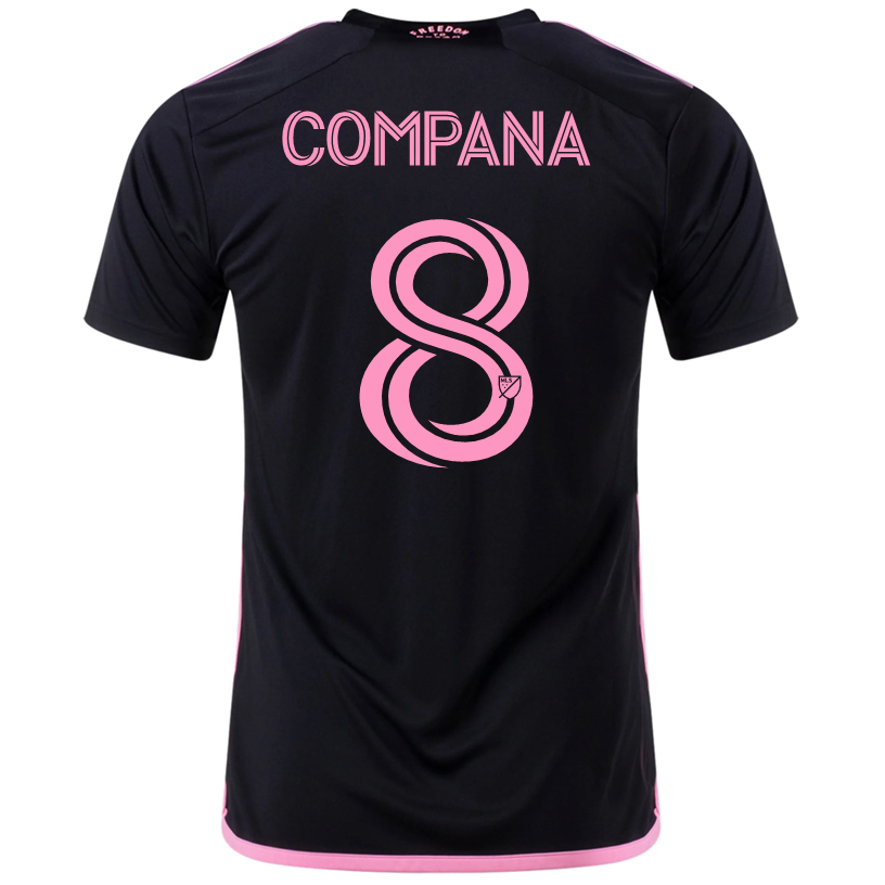 adidas Leonardo Campana Inter Miami Away Jersey 23/24 (Black/True Pink)