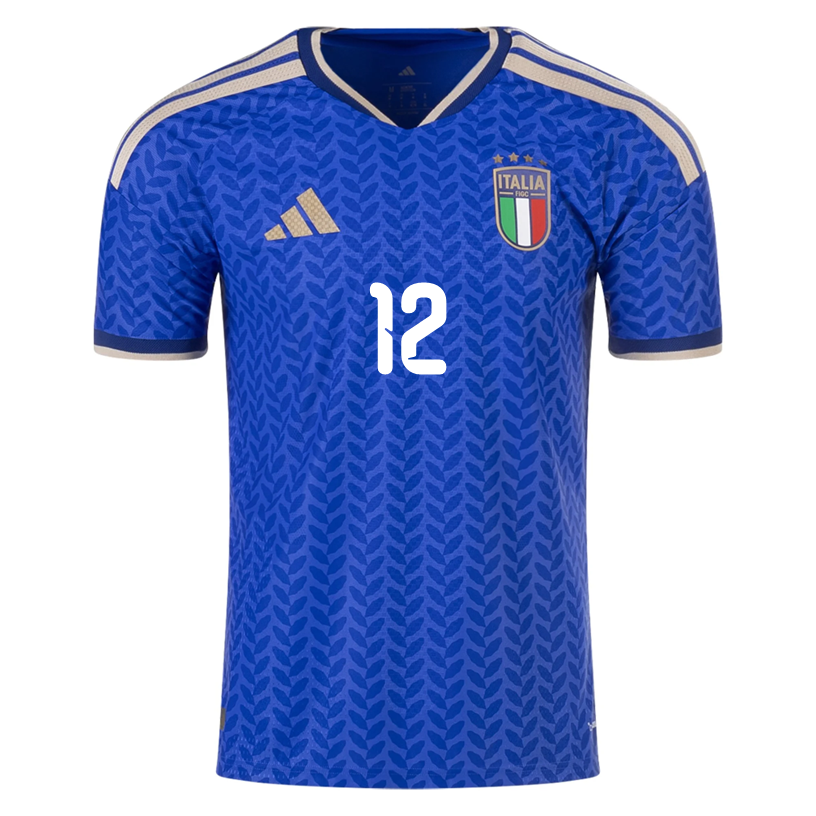 adidas Men's Meret Italy 2026 Authentic Home Jersey (Bold Blue)
