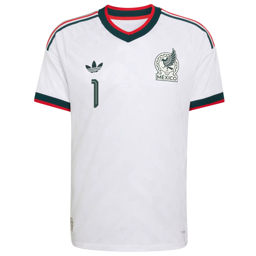 adidas Men's Mexico Rangel Authentic Match Away Jersey 2026 (White)