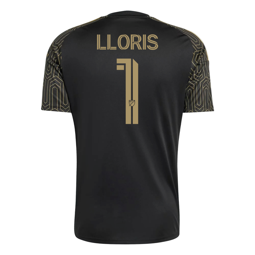 adidas Men's Lloris LAFC Replica Home Jersey 26/27 (Black/Gold)