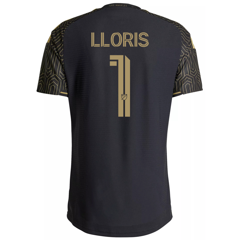 adidas Men's Lloris LAFC Authentic Match Home Jersey 26/27 (Black/Gold)