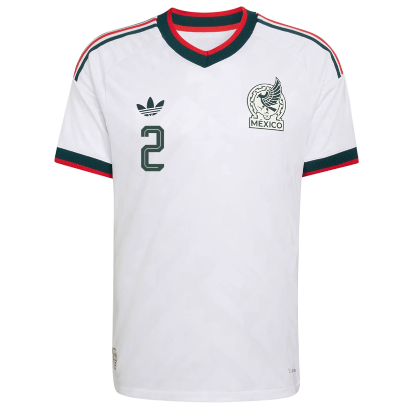 adidas Men's Mexico J. Sanchez Authentic Match Away Jersey 2026 (White)