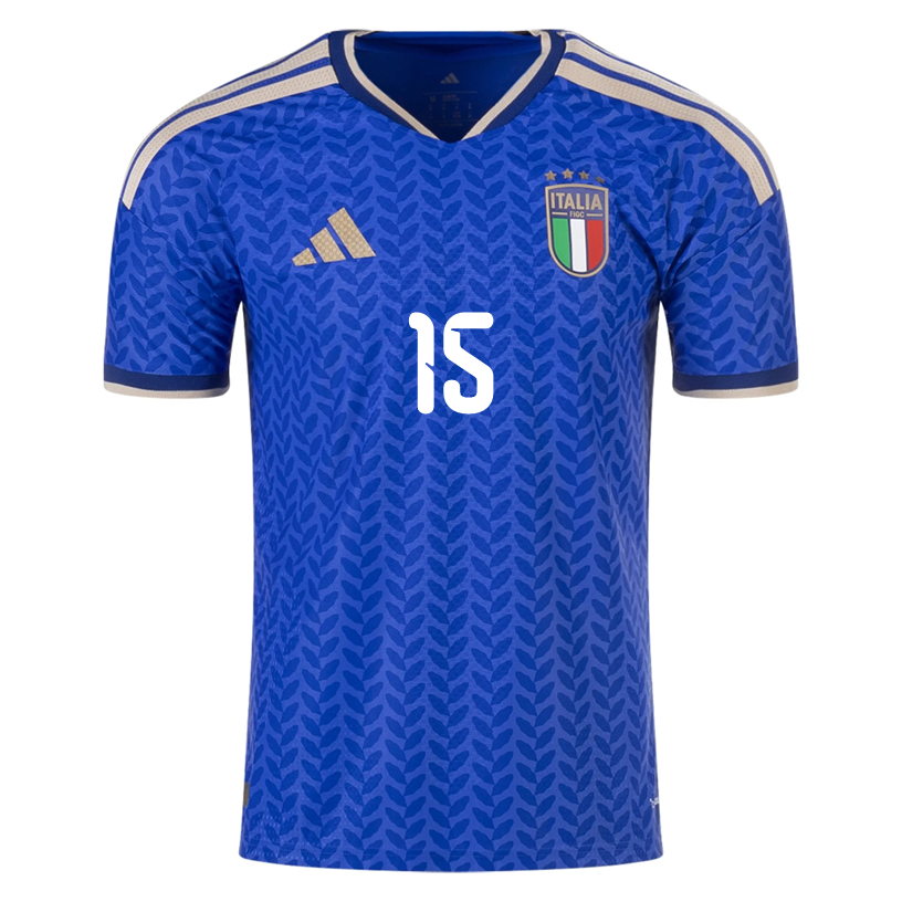 adidas Men's Esposito Italy 2026 Authentic Home Jersey (Bold Blue)