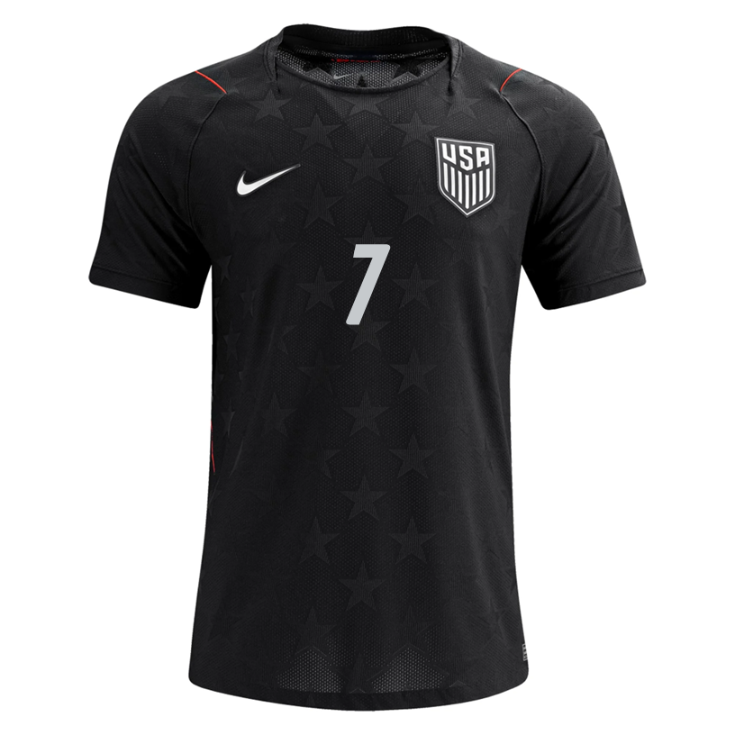 Nike Men's Reyna United States Match Authentic Away Jersey 2026 (Dark Obsidian/Pure Platinum)