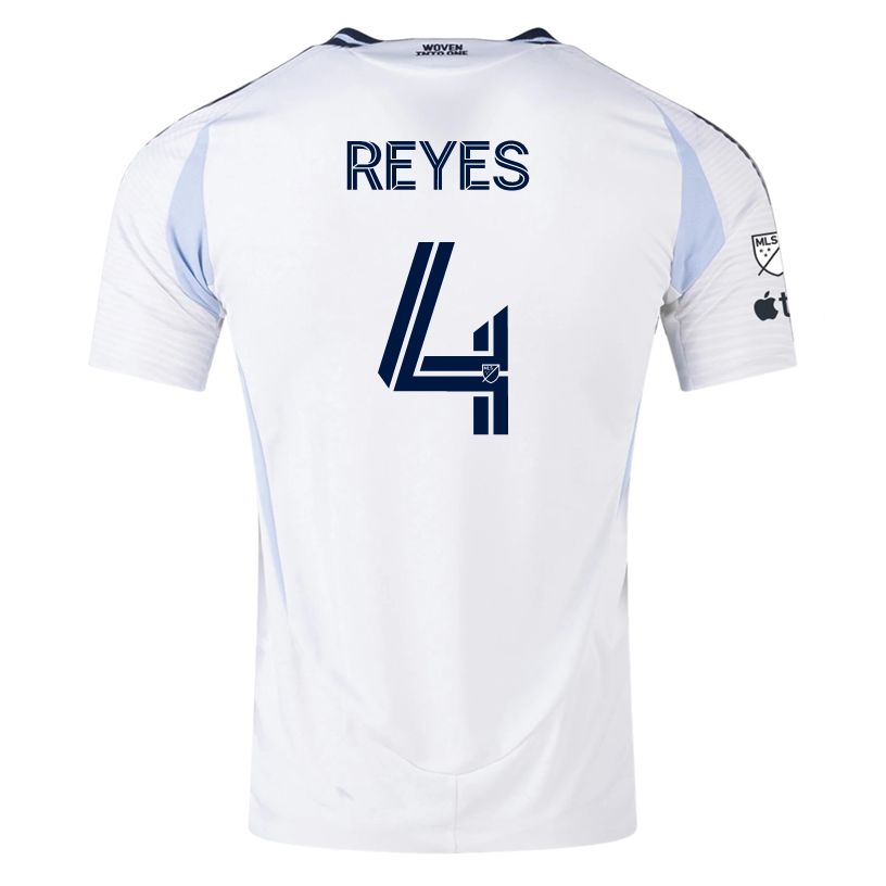 adidas San Diego FC Authentic Andres Reyes Away Jersey 25/26 w/ MLS &amp; Apple Patch (White)