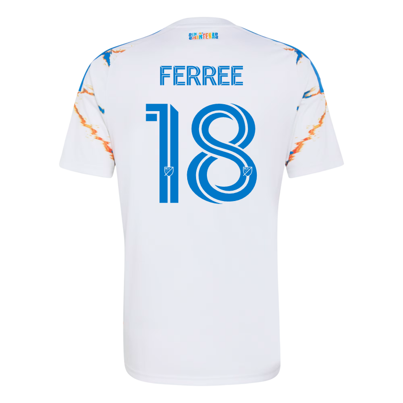 adidas Men's Ferree San Diego FC 26/27 Away Replica Jersey (White)