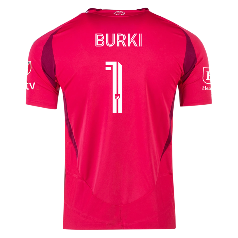adidas Roman Bürki St. Louis FC Authentic Home Jersey 25/26 (Power Pink)