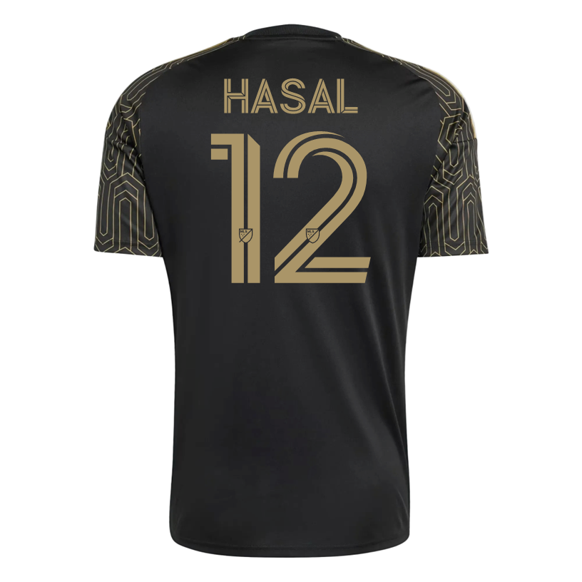adidas Men's Hasal LAFC Replica Home Jersey 26/27 (Black/Gold)
