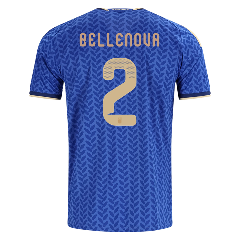 adidas Men's Bellenova Italy Home Replica Jersey 2026 (Bold Blue)
