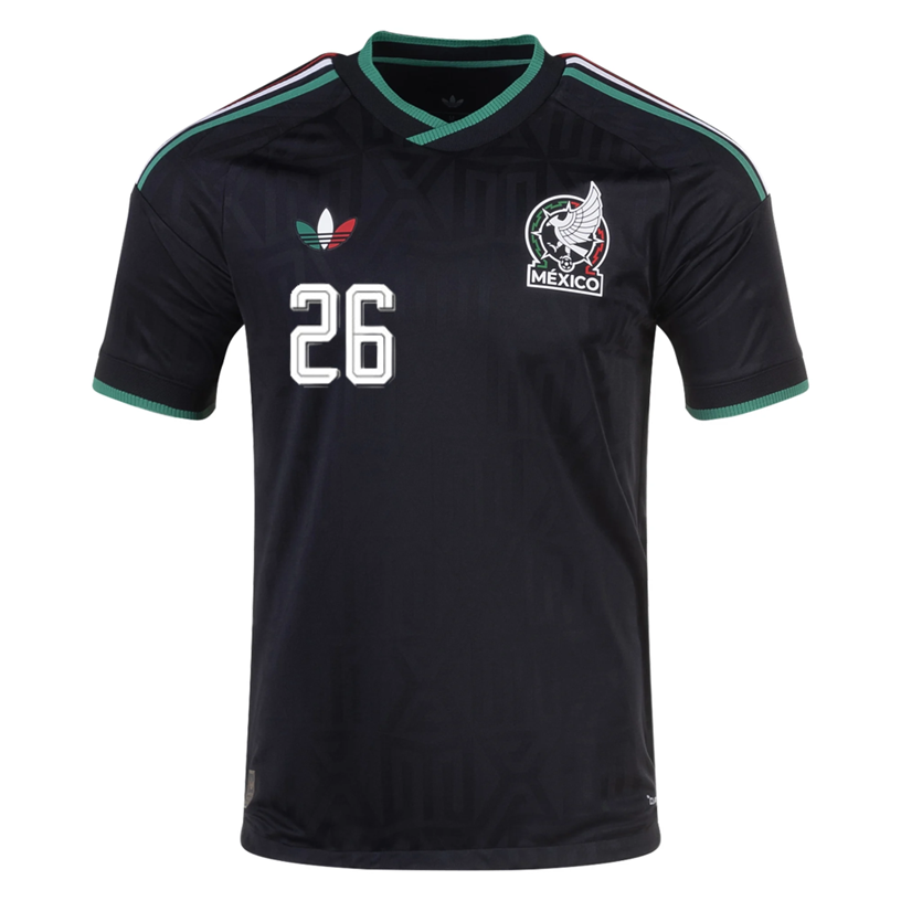 adidas Men's Mexico Armando Gonzalez Authentic Match Third Jersey 2026 (Black) | SoccerWearhouse