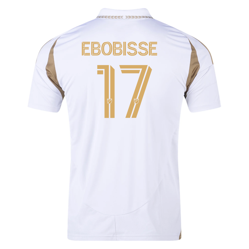 adidas Jeremy Ebobisse LAFC Away Jersey 25/26 (White/Gold)