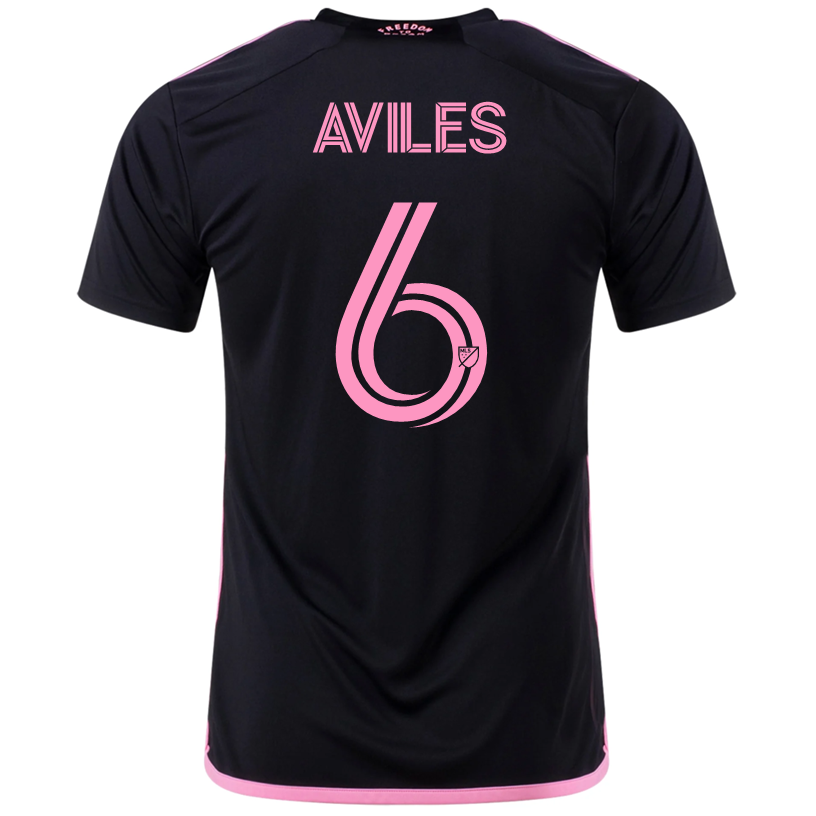 adidas Tomás Avilés Inter Miami Away Jersey 23/24 (Black/True Pink)