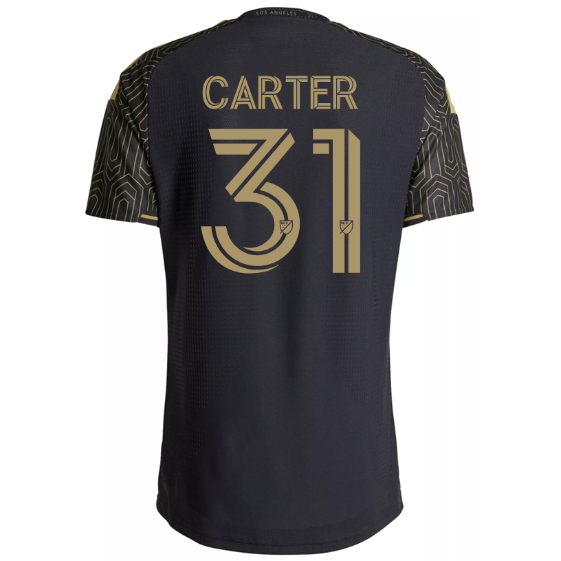 adidas Men's Carter LAFC Authentic Match Home Jersey 26/27 (Black/Gold)