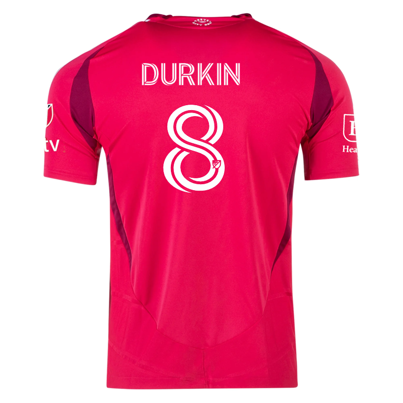 adidas Chris Durkin St. Louis FC Authentic Home Jersey 25/26 (Power Pink)