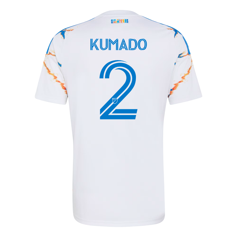 adidas Men's Kumado San Diego FC 26/27 Away Replica Jersey (White)