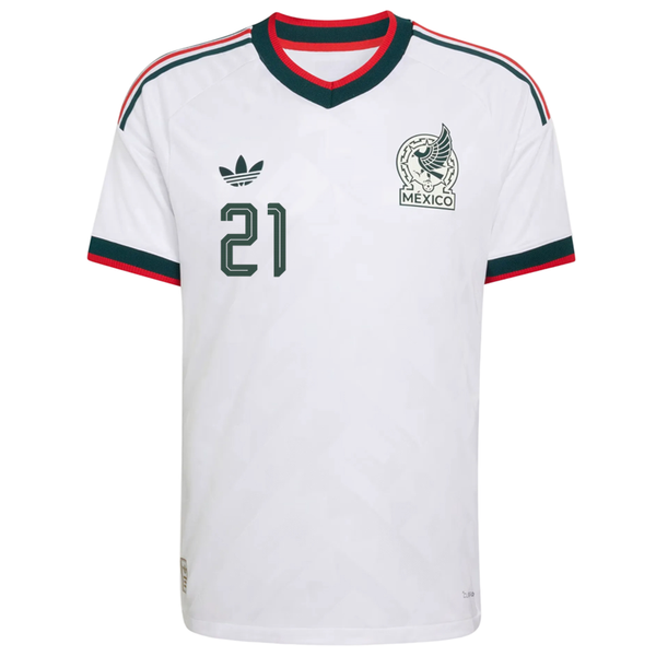 adidas Men's Mexico Quinones Authentic Match Away Jersey 2026 (White)