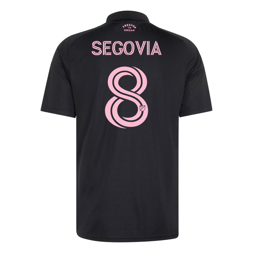 adidas Men's Segovia  Inter Miami CF 26/27 Away Jersey (Black/Pink)