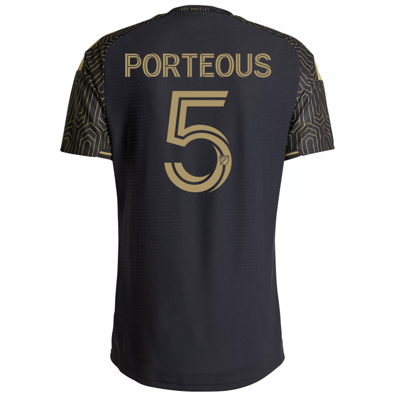 adidas Men's Porteous LAFC Authentic Match Home Jersey 26/27 (Black/Gold)